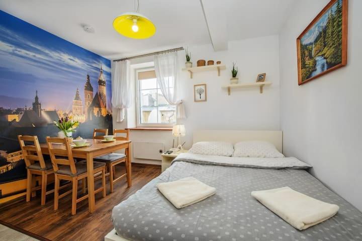 Cosy Studio Apartment Krakow Luaran gambar