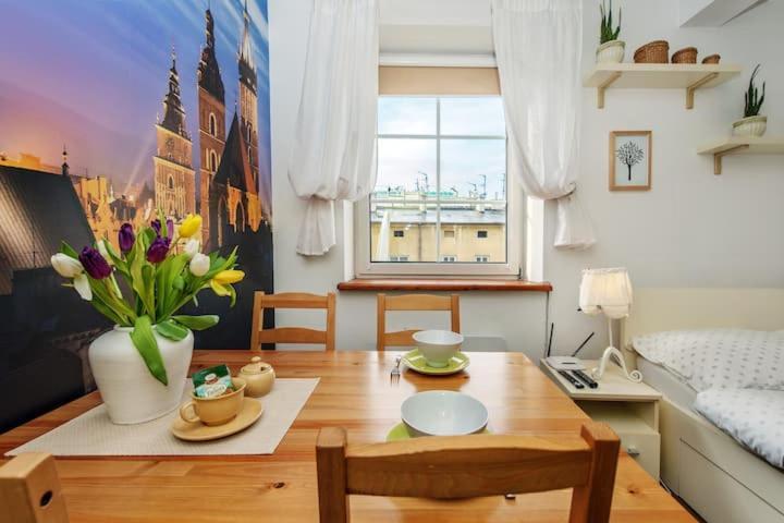 Cosy Studio Apartment Krakow Luaran gambar
