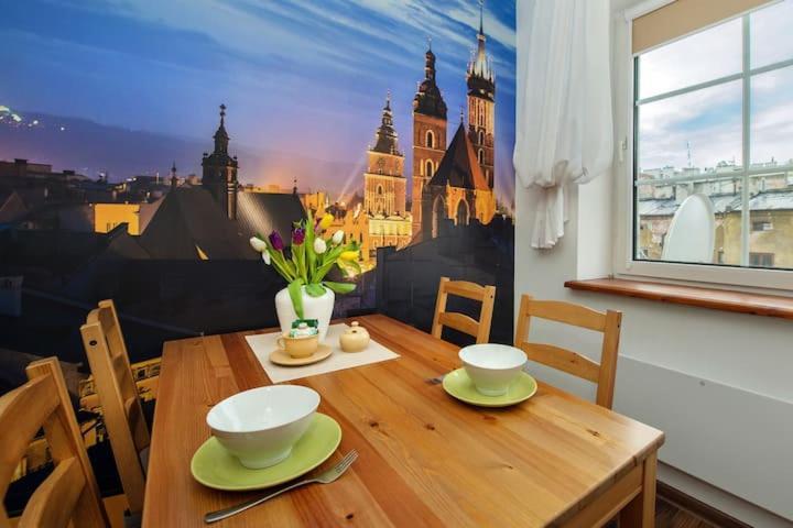 Cosy Studio Apartment Krakow Luaran gambar