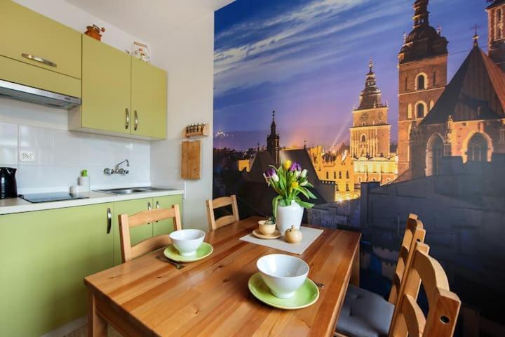Cosy Studio Apartment Krakow Luaran gambar